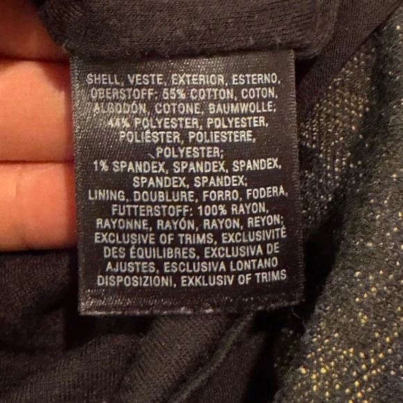 MAEVE for Anthropologie Geometric Print Pencil Skirt Navy Yellow & Grey Size 0 - Picture 6 of 7